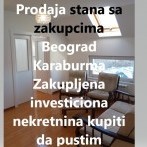 Flat Bezanijska Kosa Sale Tenanted Estate Celebonovica Novi Beograd Prodaja stan sa zakupcima buy-to-let